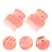 Plastic Hot Curler Clip For Quick Heating 12Pack