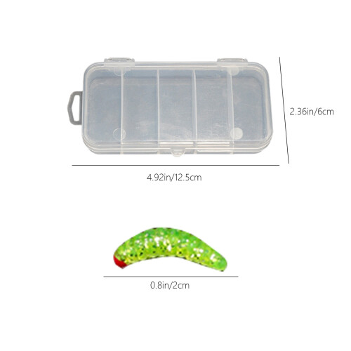 Red-Headed Bread Worm Soft Bait 100pcs 1
