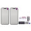2PCS Glass Replacement Kit for IOS 13 Pro Max 2