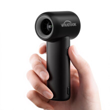 Portable Handheld Fan 3000mAh Rechargeable Mini Pocket Size with LED Display for Travel and Outdoor