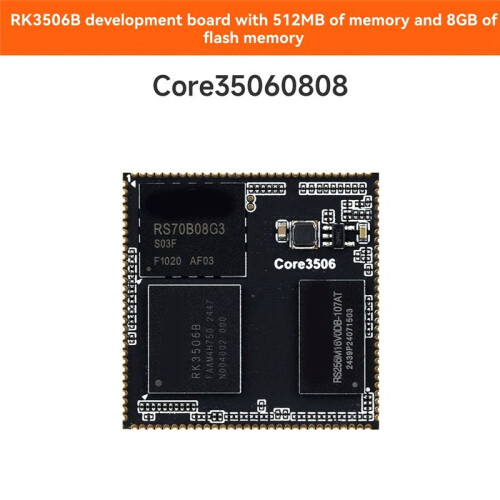 For Luckfox Core3506 RK3506B Core Board Embedded Computing for AI and IoT Applications Integrated Multi-Core Processor B 1