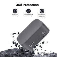 Case for M4 Wear-Resistant Water-Resistant Silicone Cover Easy Installation Durable Protection White