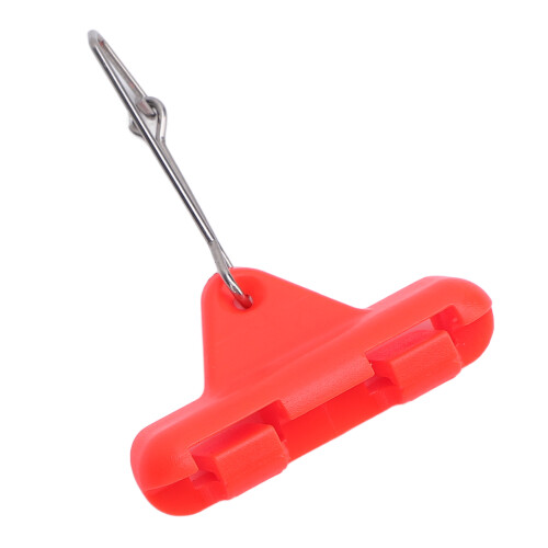 20 piezas Zip Slider Boom Copper ABS Rig Sinker Tamaño:M 2