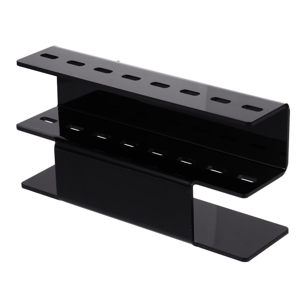 Eyelash Tweezers Holder Organizer Acrylic 8 Slots Stand for Lash Salon Storage Display