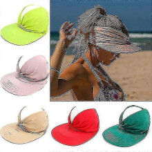 (Rose)Women Sport Sun Visor S Empty Top Baseball Sun Cap,womens Suns With Uv Protection