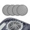 For PS5 Console Dust Filter Dustproof Mesh Case Cover Easy Cleaning Faceplate Ventilator Game Accessory 4Pcs 6