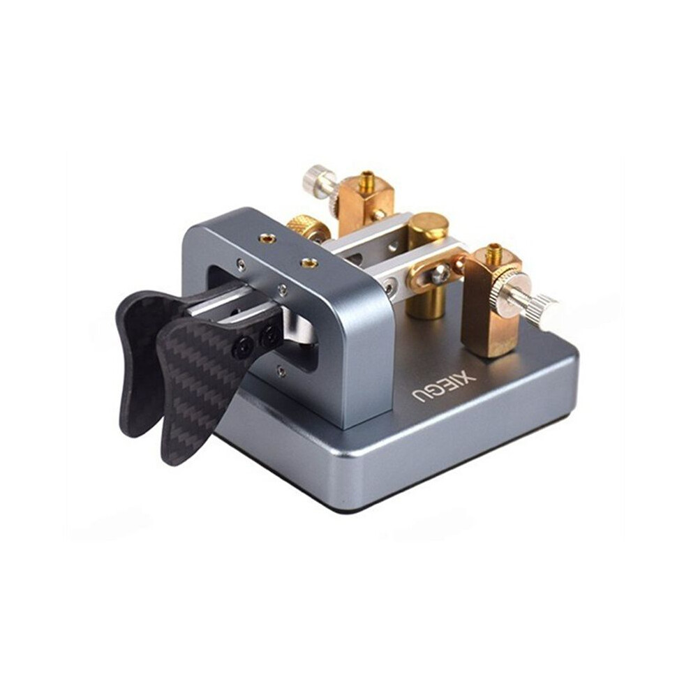 Xiegu Vk-6 Shortwave Radio Aluminum Alloy Automatic Cw Electric Key 3.5Mm Interface With Adjustable Contact 4712439184447