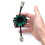 1.8-30MHz 200W Shortwave Choke Magnetic Ring for Frequency Shortwave Radio Testing Common Mode Current Anti-Interference 2