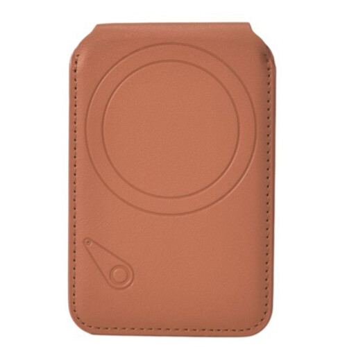 For  Wallet with Find My Functionality, 3000g Magnetic Strength, Adjustable Stand for  Brown 1