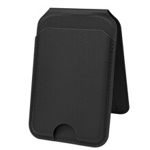 2in1 Magnetic for Wallet Stand,PU Magnetic Card Holder Wallet for IPhone16/15 Series with Adjustable Holder A