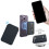 For  Wallet with Find My Functionality, 3000g Magnetic Strength, Adjustable Stand for  Brown 4