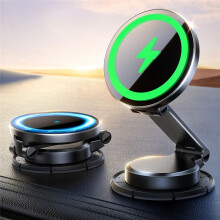 Car Mount Charger,15W Fast for Car Charger, Hands Free Magnetic Phone Holder for 16 15 14 13 12 Pro Max