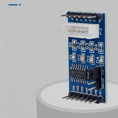 ULN2003 Stepper Motor Driver Board Module for 28BYJ-48 Motor Powered By 5-12V with Indicator LEDs 2