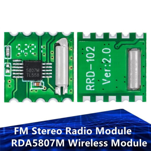 10PCS FM Module Radio Module RDA5807M Stereo Radio Module RRD-102V2.0 Wireless Module Profor for 1