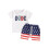 (2-3 Years, White) Ubranka chłopięce na 2 częściowy 1