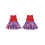 (3-4 Years, Red) Robe d'été sans Vêtements mignons. 2