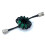 1.8-30MHz 200W Shortwave Choke Magnetic Ring for Frequency Shortwave Radio Testing Common Mode Current Anti-Interference 7