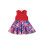 (3-4 Years, Red) Robe d'été sans Vêtements mignons. 1