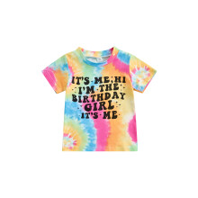 (3-4 Years, Multi-color) Maglietta casual da o estate.