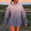 Damen-Kapuzenpullover mit Print, langärmlig, normale Passform 2