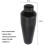 Cocktail Shaker Muddler Strainer Set Shaker Jigger Drink Martini Mixing 7