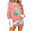 Dames sweatshirt met kerstprint, lange mouwen. 1
