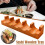 Træ Sushi Serveringsbakke med Rum 3