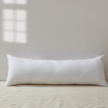 Pillow Inserts Soft Breathable Long Body Pillow Inserts, 20x30in White