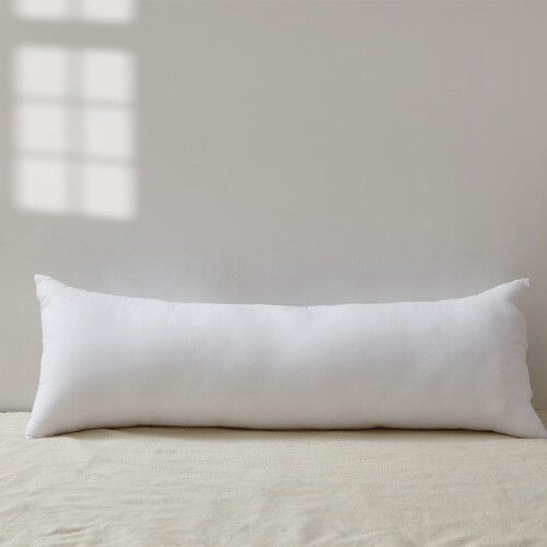 Pillow Inserts Soft Breathable Long Body Pillow Inserts, 20x30in White