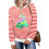 Dames sweatshirt met kerstprint, lange mouwen. 4