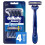 Rásúr Indiúscartha Sensor3Smooth Shave4Pacáiste 1