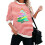 Dames sweatshirt met kerstprint, lange mouwen. 5