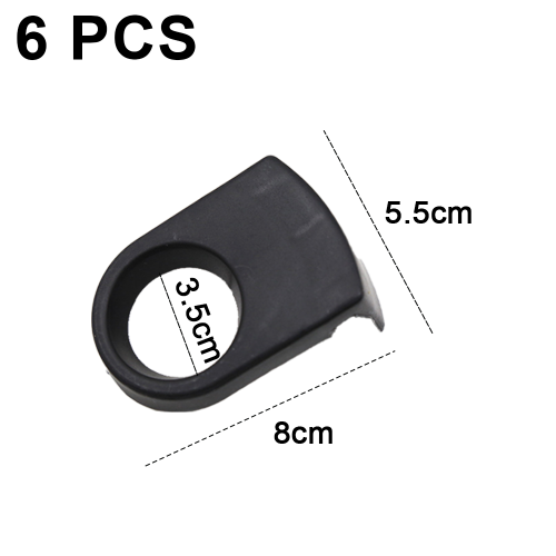 Drink Clips ABS Beer and Cocktail Holder, Black 1