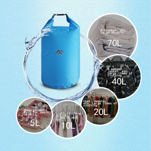 Portable Floating Waterproof Dry Bags, 38 cm 2