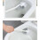 Gebogene Toilettenbürste mit S-förmigem Design, ABS/PP 4
