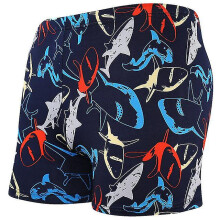 (L(50-60KG),05)Summer Men Swimming Trunks Male Printing Boxer Swim Shorts Beach Surf Elastic Swimsuit