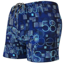 (XL(60-70KG),13)Summer Men Swimming Trunks Male Printing Boxer Swim Shorts Beach Surf Elastic Swimsuit