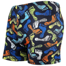 (2XL(70-85KG),03)Summer Men Swimming Trunks Male Printing Boxer Swim Shorts Beach Surf Elastic Swimsuit