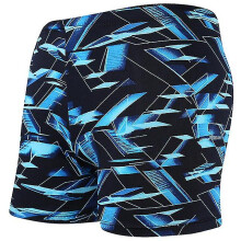(L(50-60KG),02)Summer Men Swimming Trunks Male Printing Boxer Swim Shorts Beach Surf Elastic Swimsuit