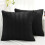Fodere per cuscini decorativi in flanella marrone 45x45 cm (2 pezzi) 1