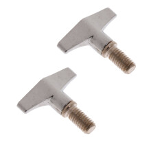 Pack of 2 Drum Set Cymbal Stand Screws DIY for Drummer Beginners Adults