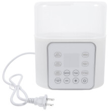 Milk Heater Portable White Plastic 1Pcs For Busy Parents Quick Heating