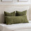 Μαξιλαροθήκες σε πράσινο χρώμα σε χρώμα boho moss, 16x16 ίντσες, συσκευασία των 4 5