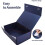 Caixas de presente dobráveis azul royal 12x8x4 polegadas (pacote com 4) 3