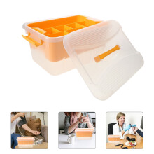 Boîte à pharmacie portable OUNONA avec compartiments
