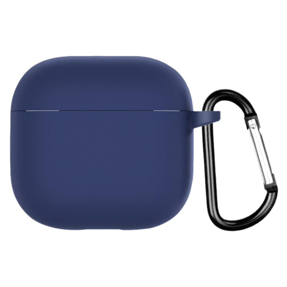 Silicone Protective Skin Cover Case For Compatible With Airpods 4 2024 Earphones Gxc (Blue) Blue 9175034192630
