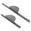 Zinc Alloy Cabinet Pull Gold 30cm Brushed Half-Circle 4