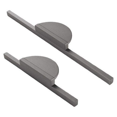 Cabinet Door Pull Half-Circle Zinc Alloy Gold 20 cm 1