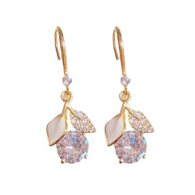 Vintage Luxurious Geometric Crystal Long Water Drop Earrings Gifts Hot A7 J8Z9