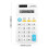 Pocket Calculator, 8-Digit Display, 4-Function, Battery-Powered, Compatible with Students/Kids/School/Home/Office 3